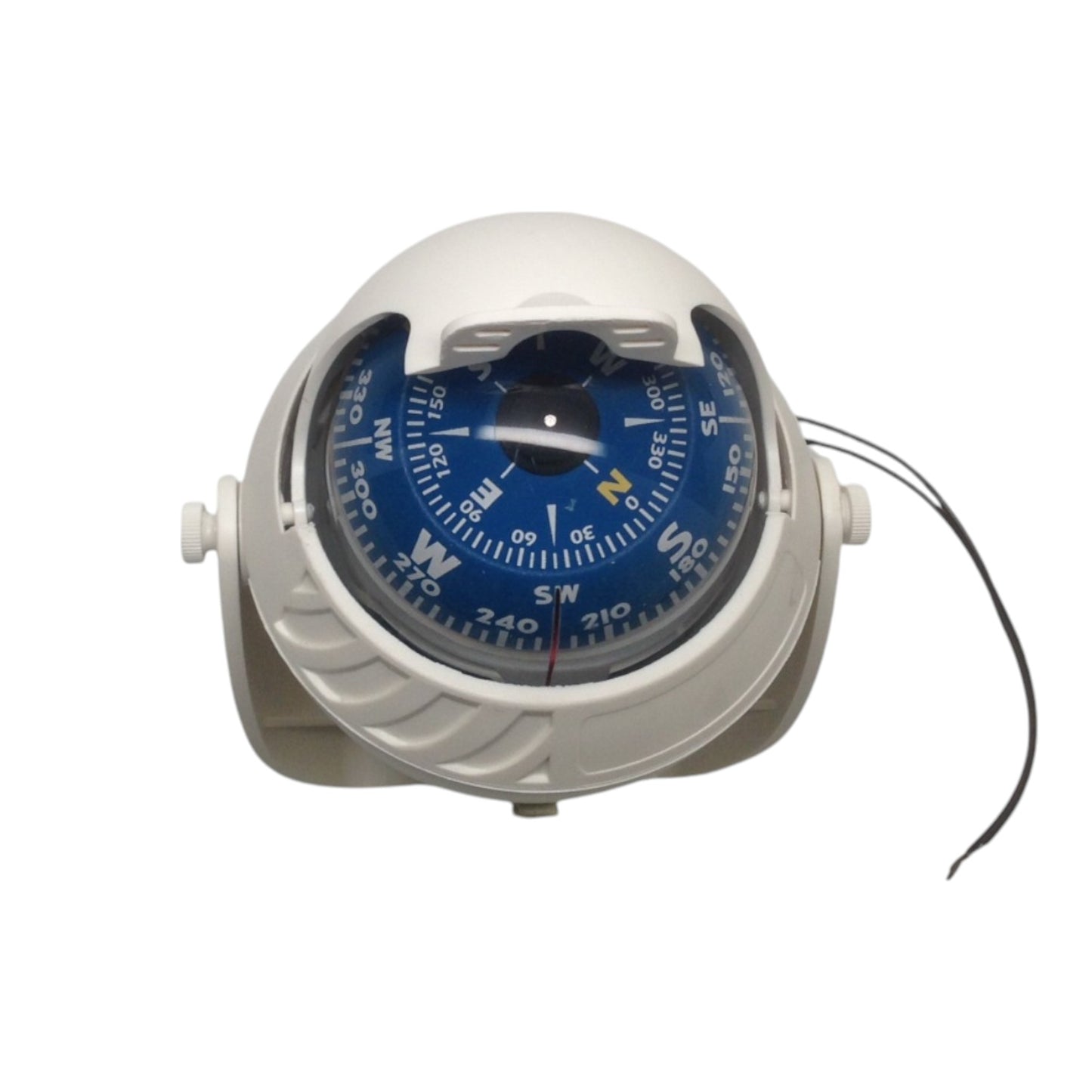Pactrade Marine Boat Nautical Sport White Lighted Compass With Bracket Visible Luber Line
