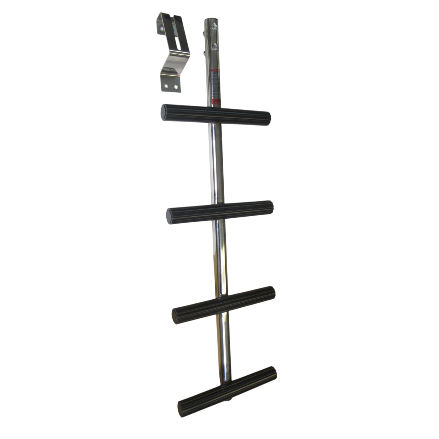 Pactrade Marine Boat 4 Steps Transom Sport Dive Ladder SS 304 Non Slip Thread w/Bracket