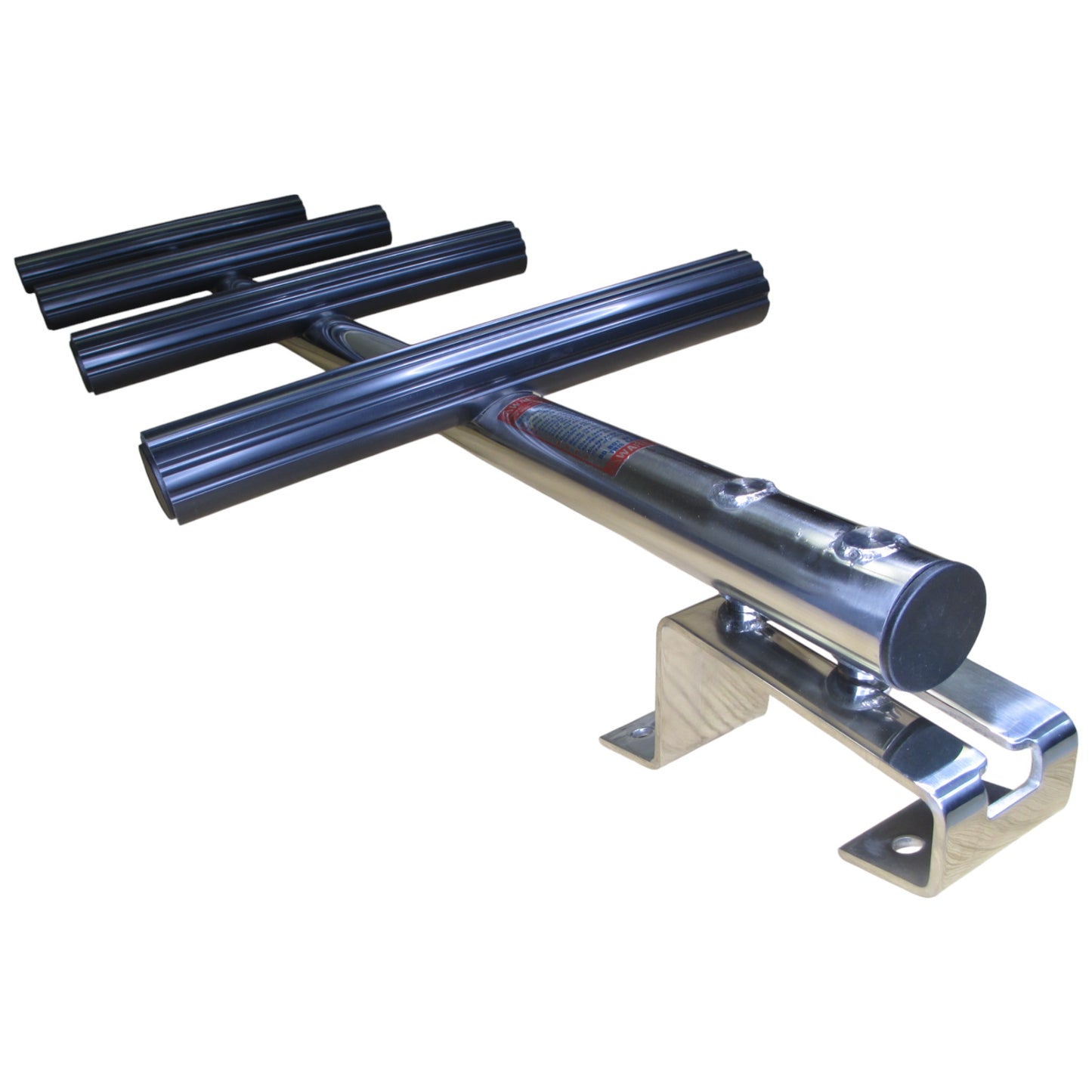 Pactrade Marine Boat 4 Steps Transom Sport Dive Ladder SS 304 Non Slip Thread w/Bracket