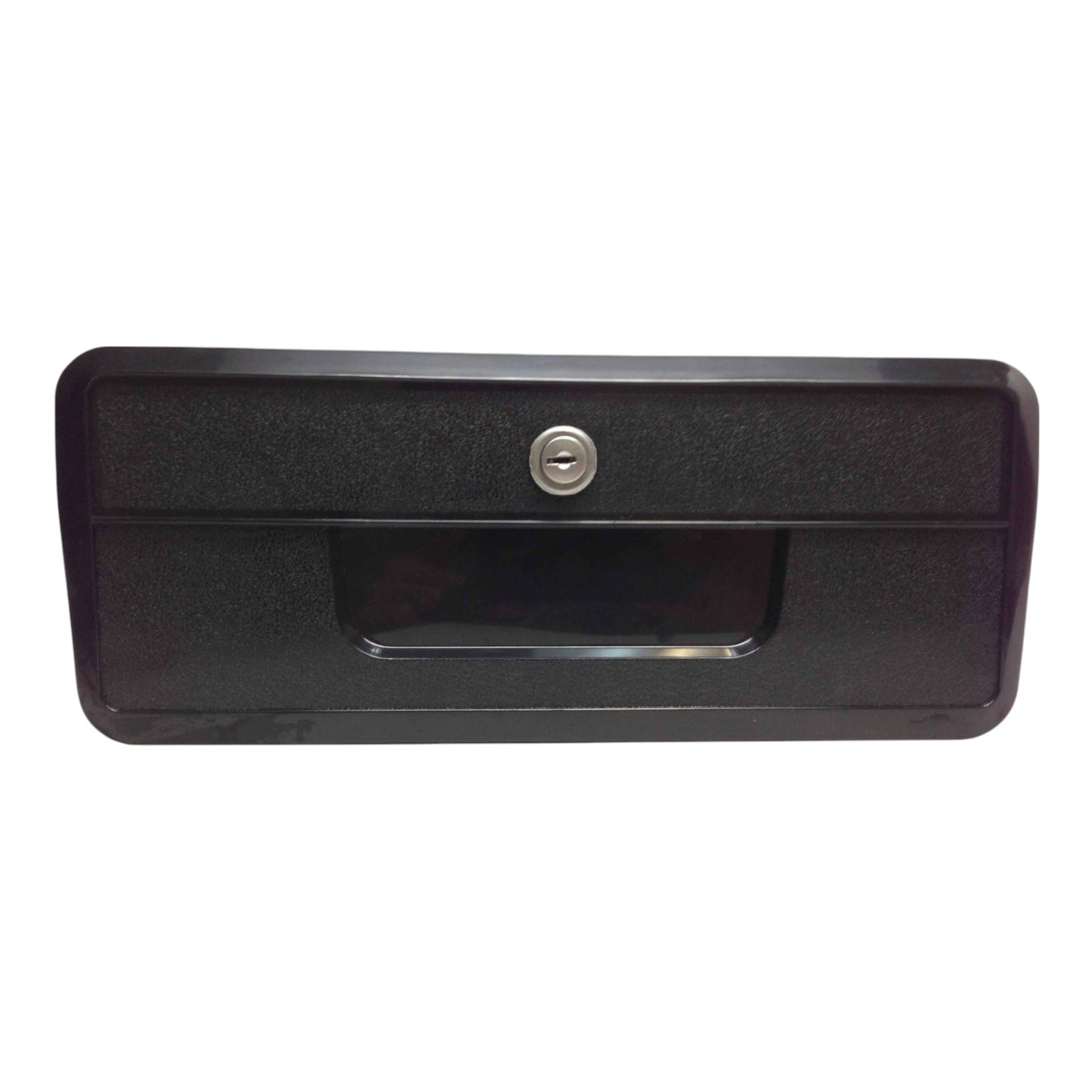 Pactrade Marine Boat Pontoon Yacht Storage Compartment Durable Standard Lightweight Lockable ABS Locking Plastic Glove Box Black Spacious with Keys