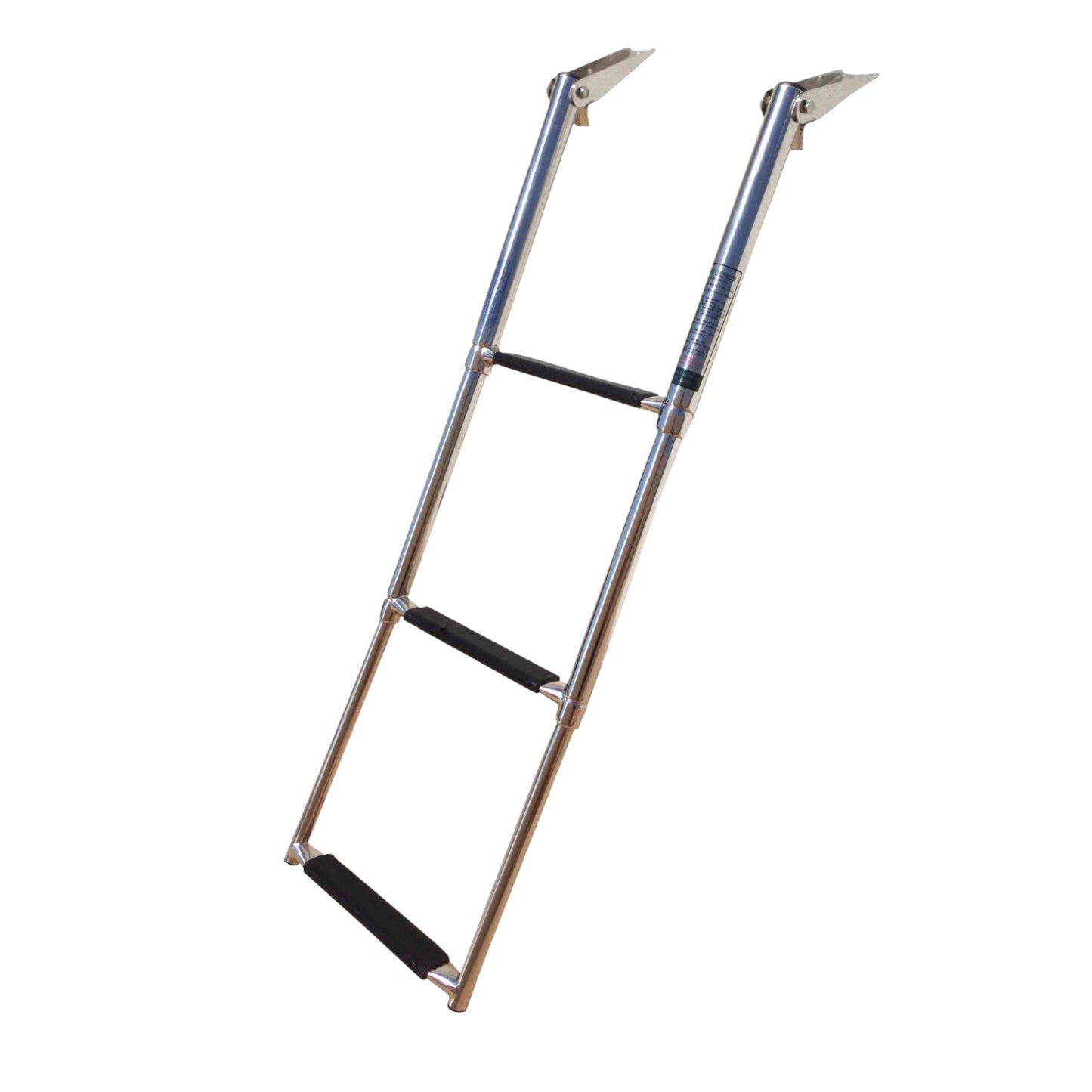 Pactrade Marine Boat Stainless Steel 3 Step Telescopic Ladder Swim Step Over Platform
