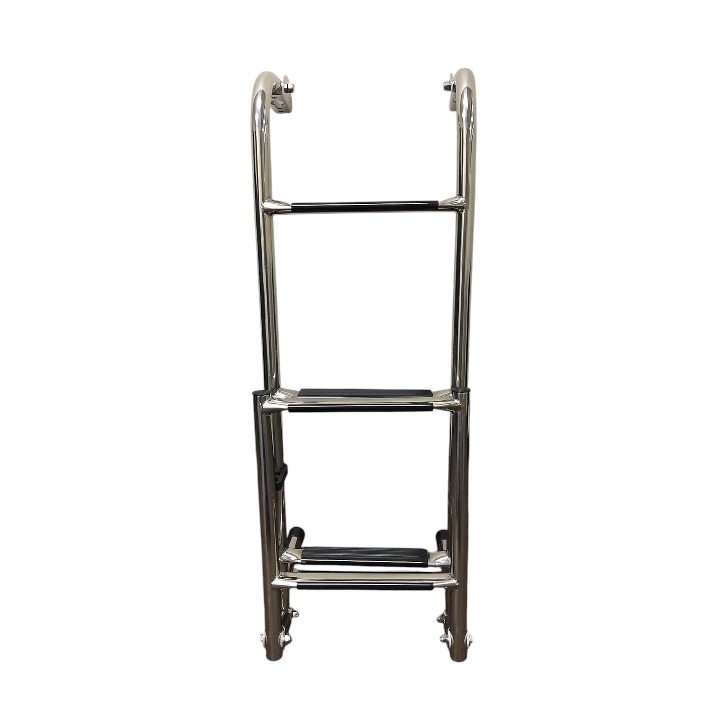 Pactrade Marine Boat Five Steps 3+2 Foldable Ladder Stainless Steel Luxury 42"Long