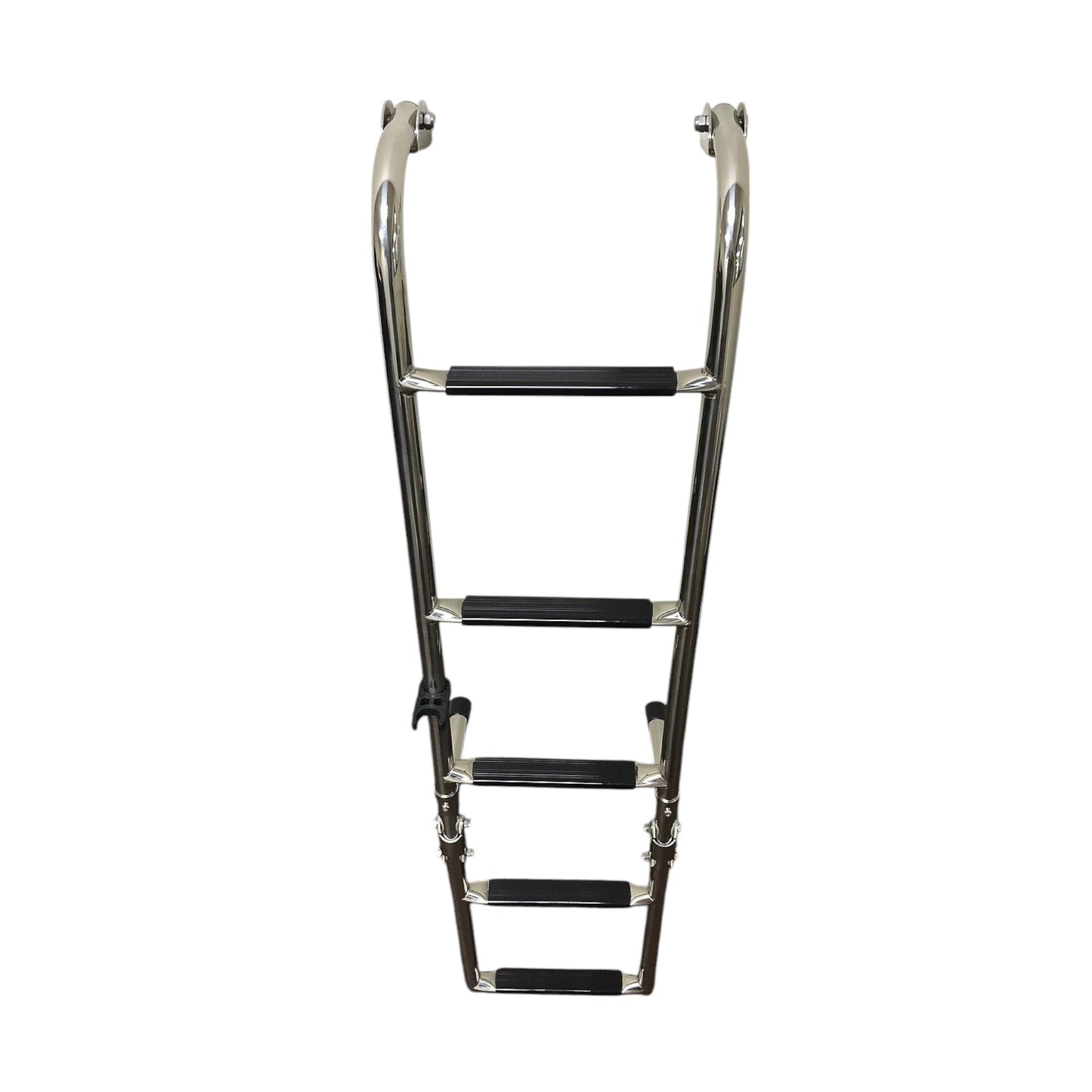 Pactrade Marine Boat Five Steps 3+2 Foldable Ladder Stainless Steel Luxury 42"Long