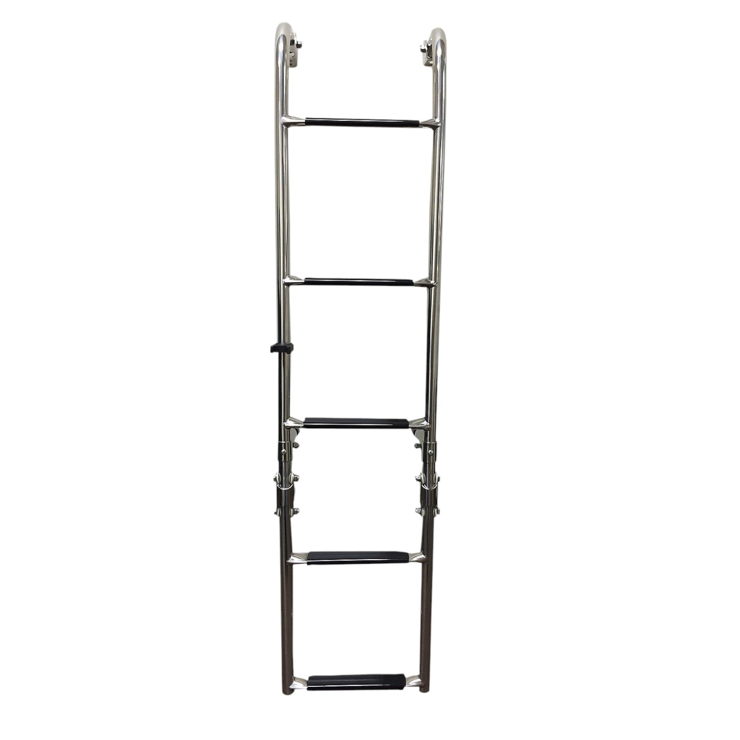 Pactrade Marine Boat Five Steps 3+2 Foldable Ladder Stainless Steel Luxury 42"Long