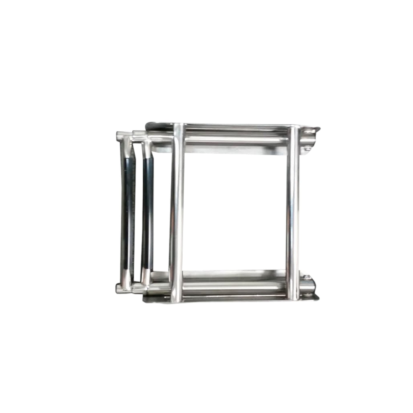 Pactrade Marine Stainless Steel 304 Two Steps Telescopic Ladder Under Platform