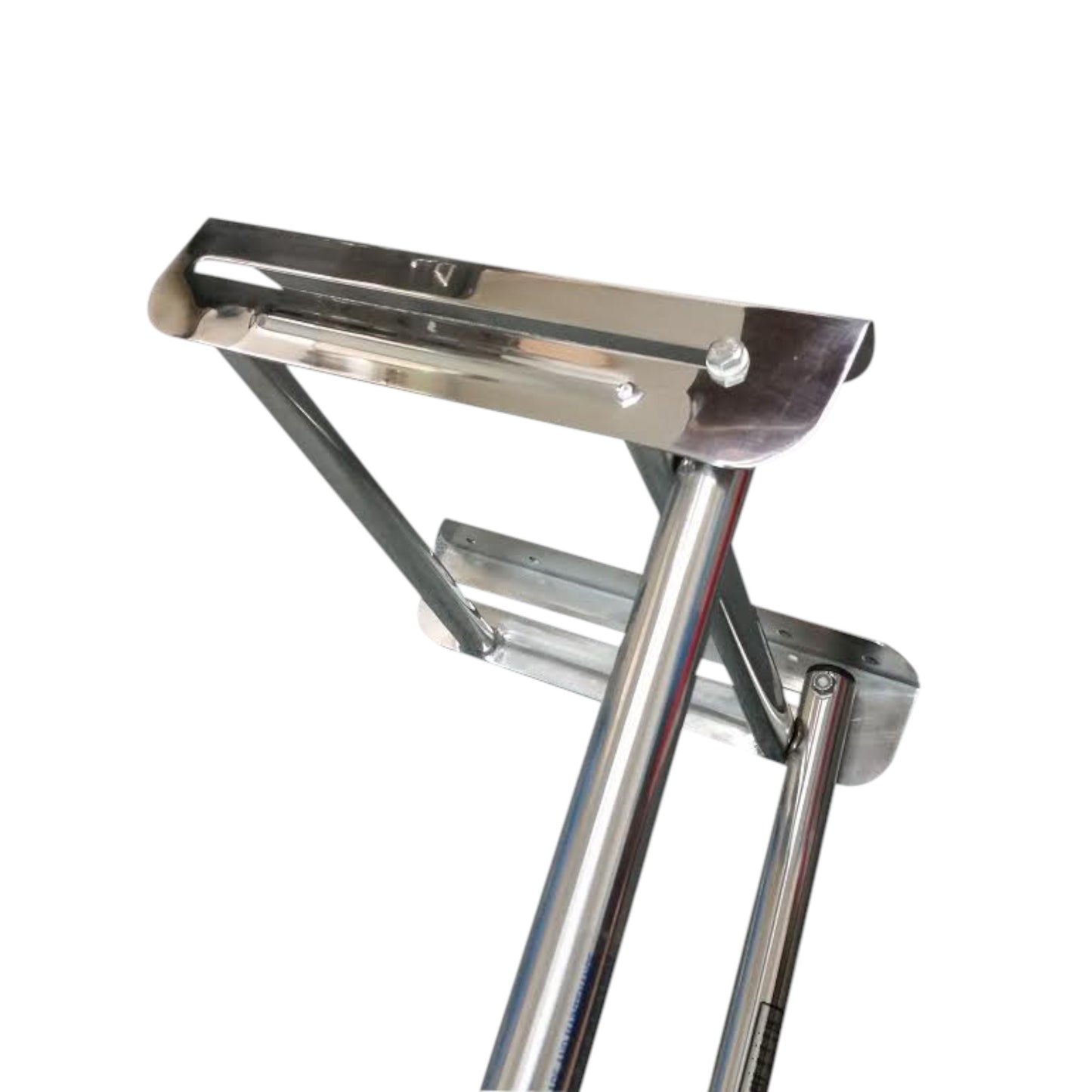 Pactrade Marine Stainless Steel 304 Two Steps Telescopic Ladder Under Platform
