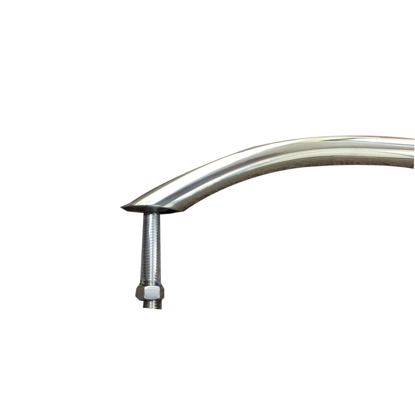 Pactrade Marine Boat Stainless Steel Handrail 18 Inches With Studs Hardware