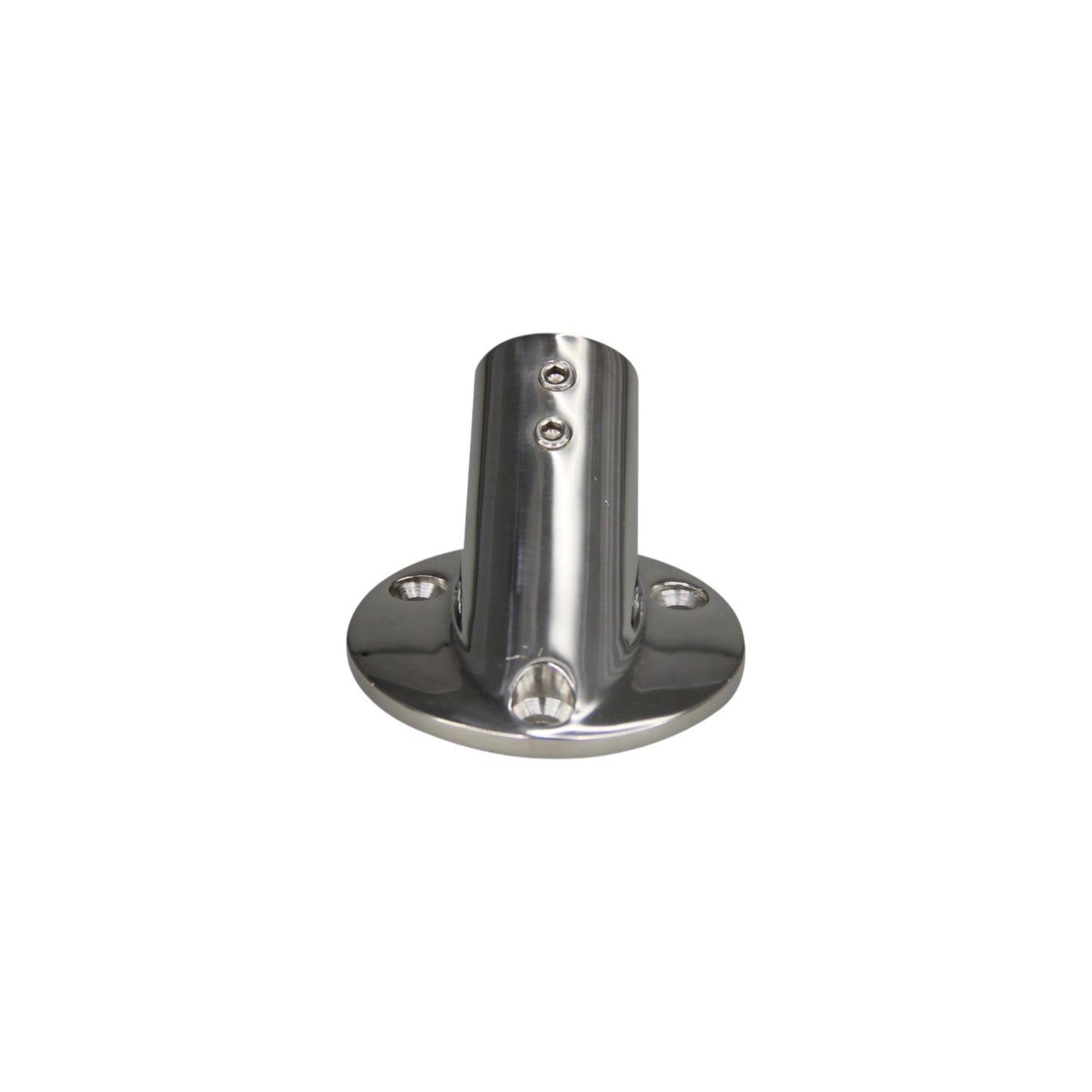 Pactrade Marine Boat Casting SS316 1" Hand Rail Fitting Round Base 30 Degree