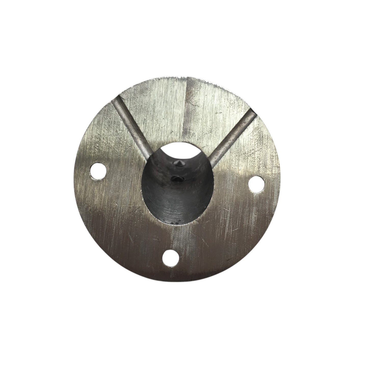 Pactrade Marine Boat Durable Solid SS 316 Handrail Fitting Round Base 60 Deg 7/8" 22MM