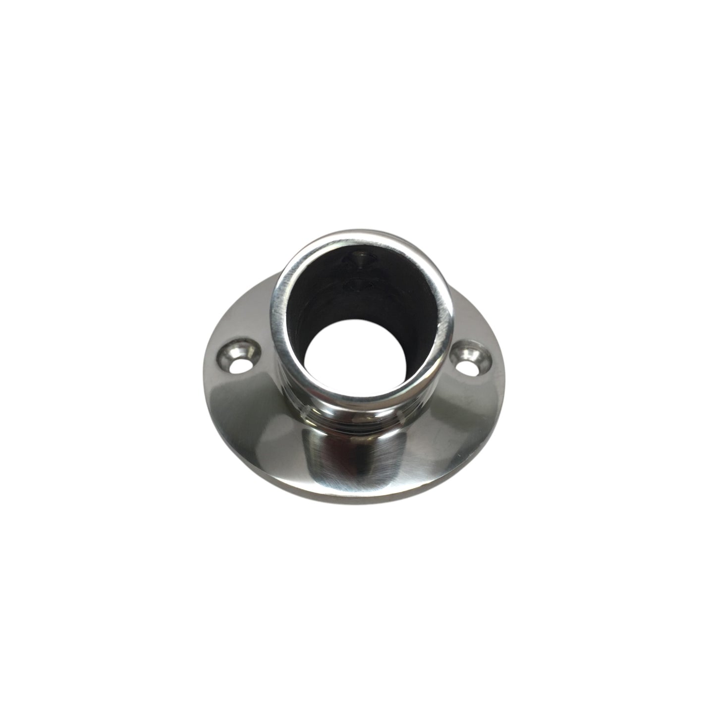 Pactrade Marine Boat Durable Solid SS 316 Handrail Fitting Round Base 60 Deg 7/8" 22MM