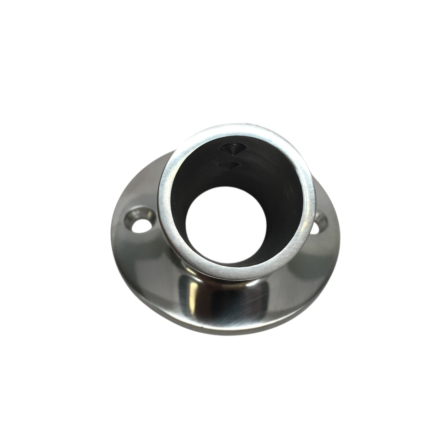 Pactrade Marine Boat Durable Solid SS 316 Handrail Fitting Round Base 60 Deg 1" 25.4MM
