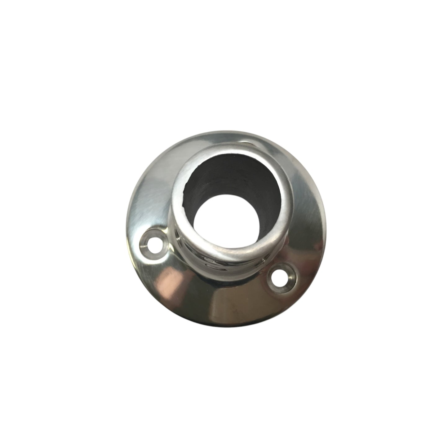 Pactrade Marine Boat Durable Solid SS 316 Handrail Fitting Round Base 90 Deg 7/8" 22.2MM