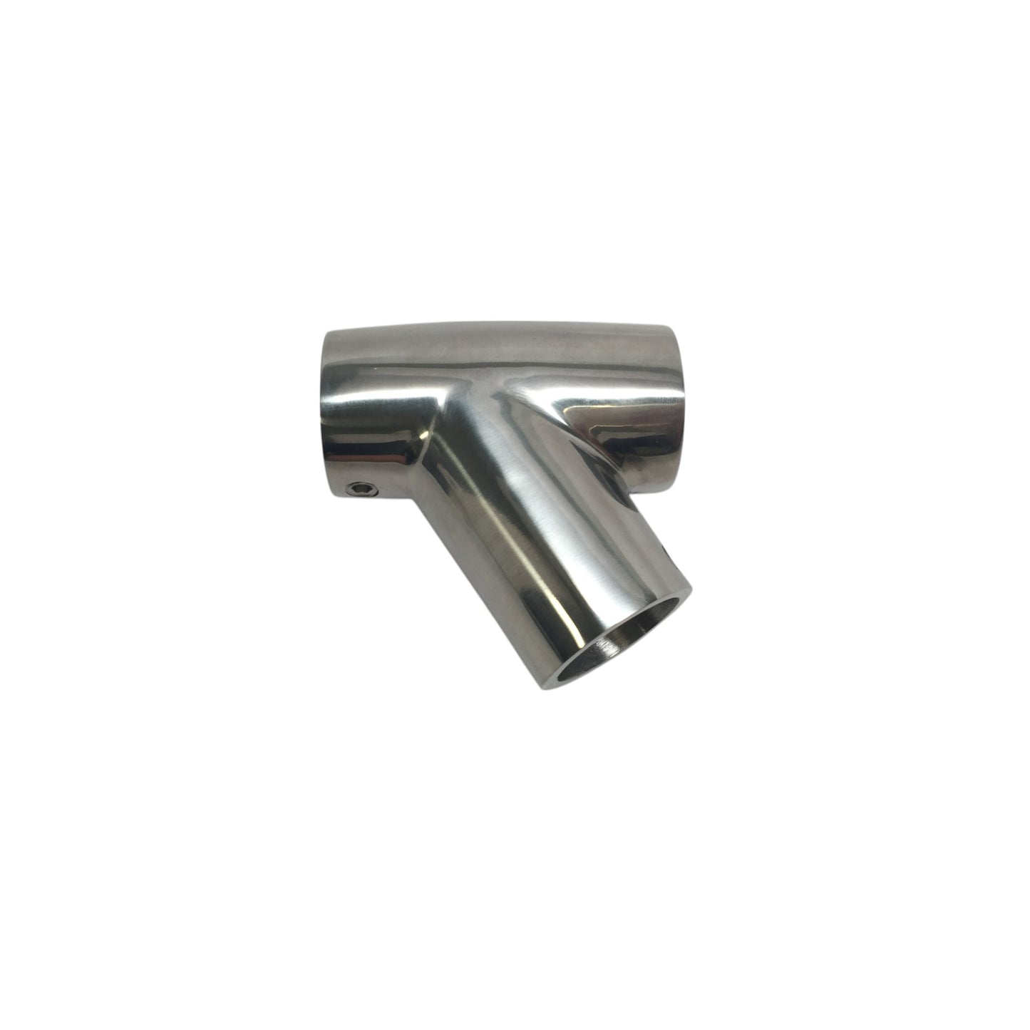 Pactrade Marine Boat Durable Handrail Fitting SS316 Tee Form 60 Deg Universal 7/8" 22.2MM