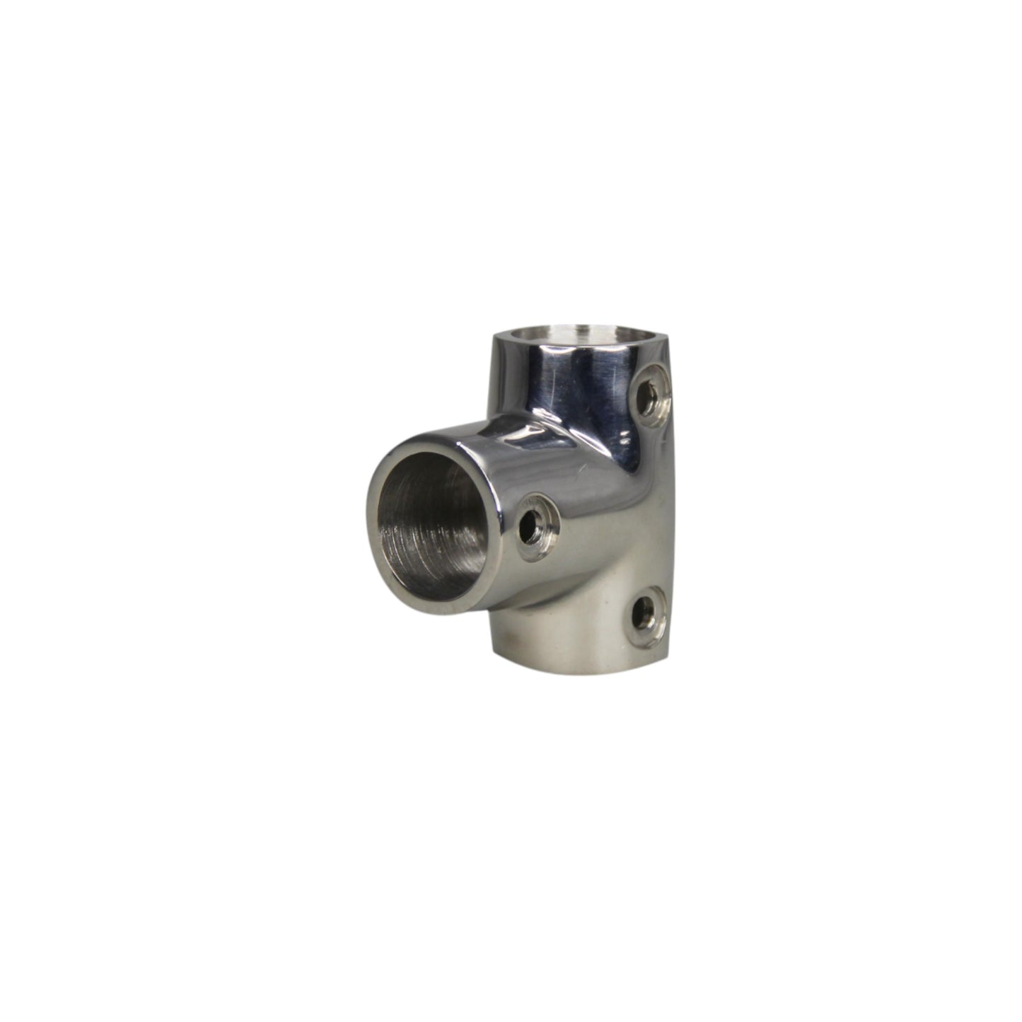 Pactrade Marine Boat Casting SS316 Hand Rail Fitting 90 Deg Counter-Bored 7/8"