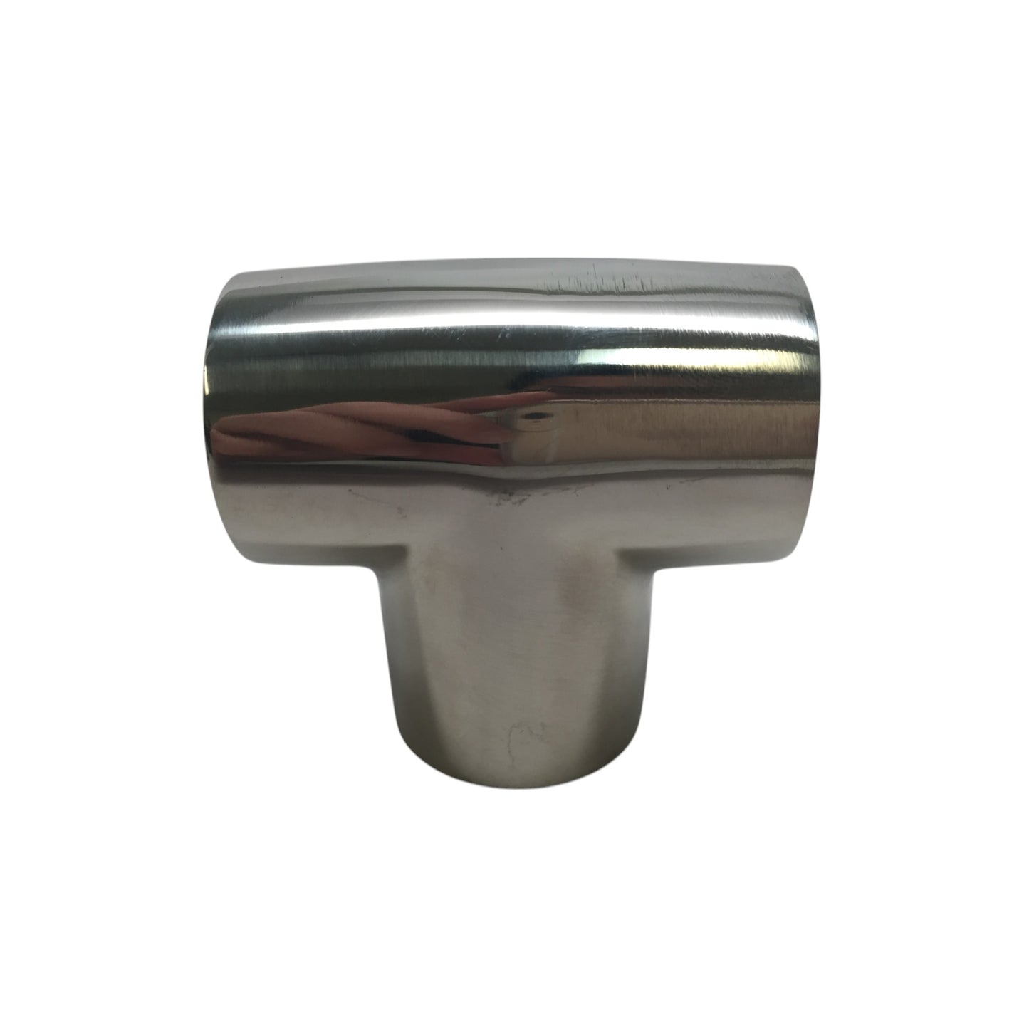 Pactrade Marine Boat Durable Solid Handrail Fitting SS316 Tee Form 90 Deg 1" 25.4MM