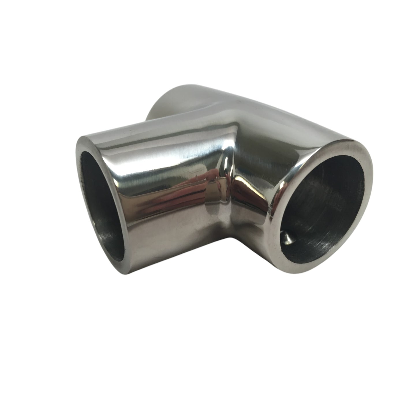 Pactrade Marine Boat Durable Solid Handrail Fitting SS316 Tee Form 90 Deg 1" 25.4MM
