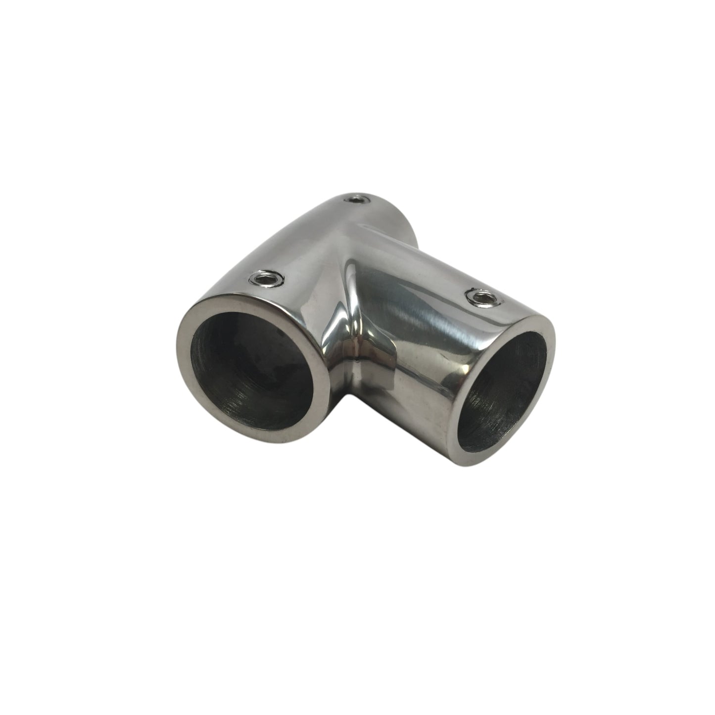 Pactrade Marine Boat Durable Handrail Fitting SS316 Tee Form 60 Deg Left Hand 7/8" 22.2MM
