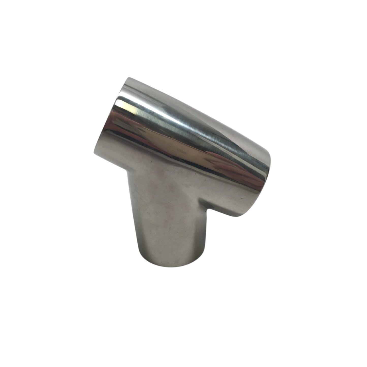 Pactrade Marine Boat Durable Handrail Fitting SS316 Tee Form 60 Deg Left Hand 7/8" 22.2MM