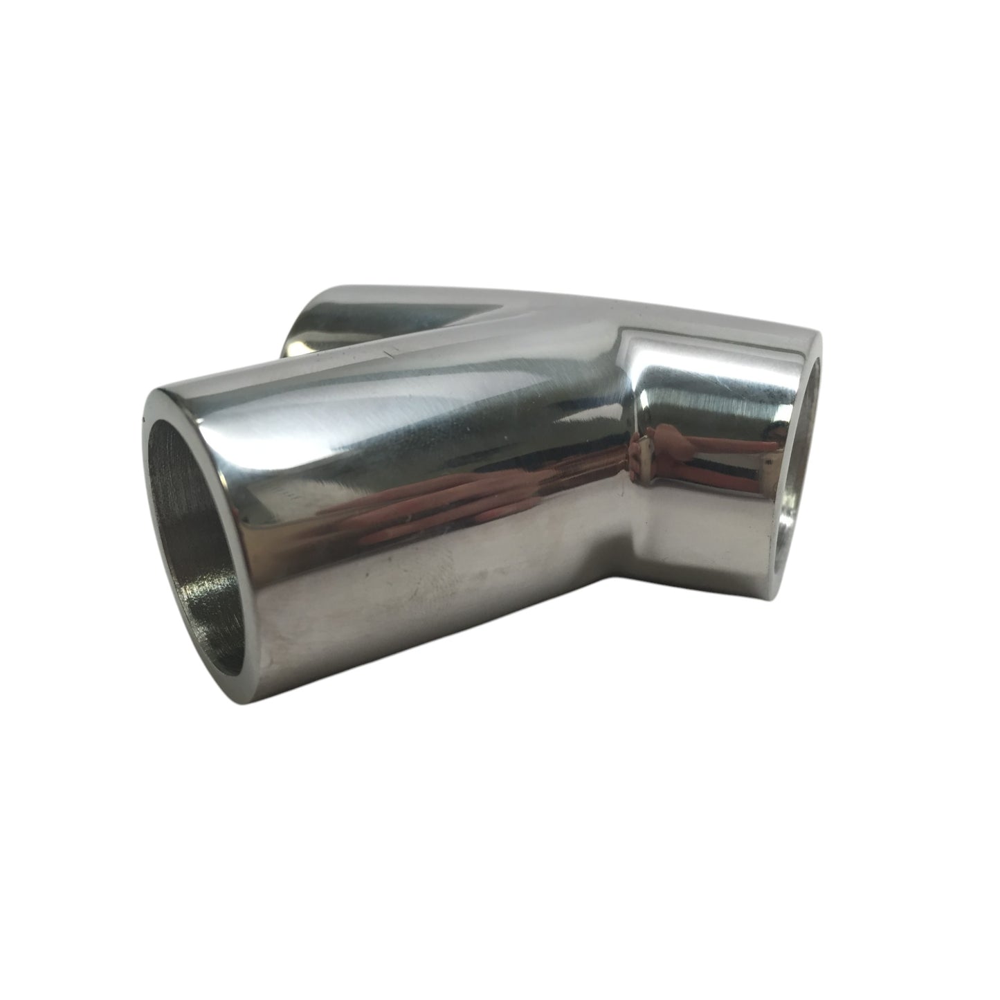 Pactrade Marine Boat Durable Handrail Fitting SS316 Tee Form 60 Deg Right Hand 1" 25.4MM