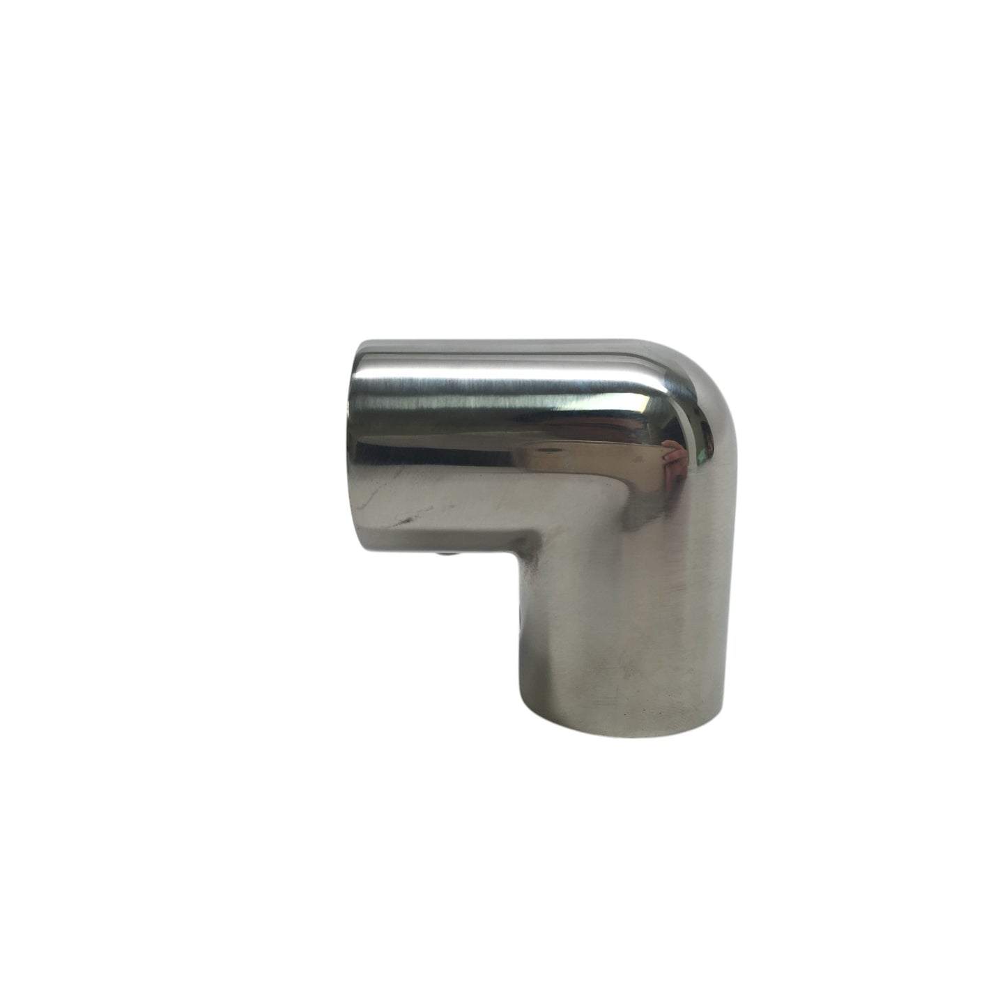 Pactrade Marine Boat Durable Solid Handrail Fitting SS316 Bow Form 90 Deg Elbow 7/8" 22MM