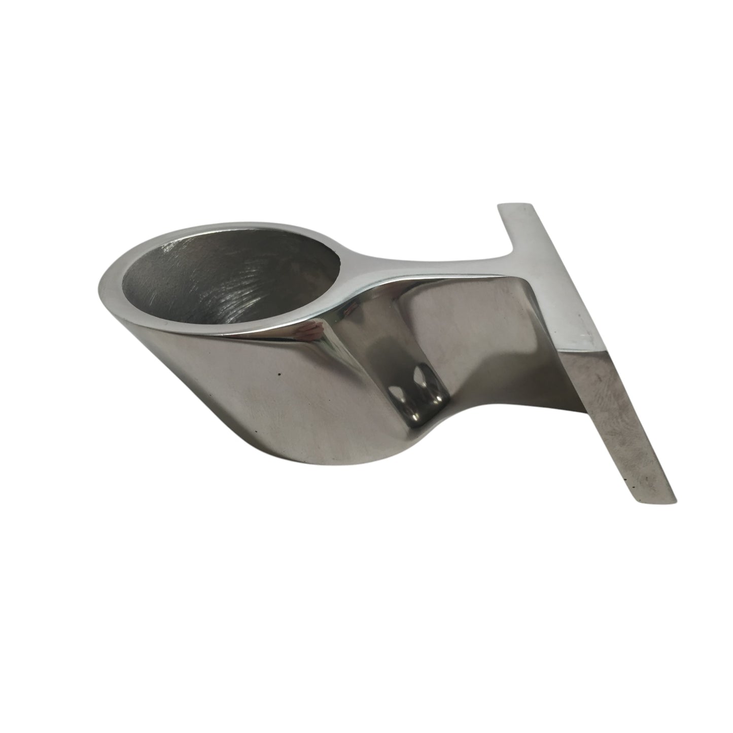 Pactrade Marine Boat Durable Stanchion Handrail Fitting SS 316 60 Deg End 1" 25.4MM