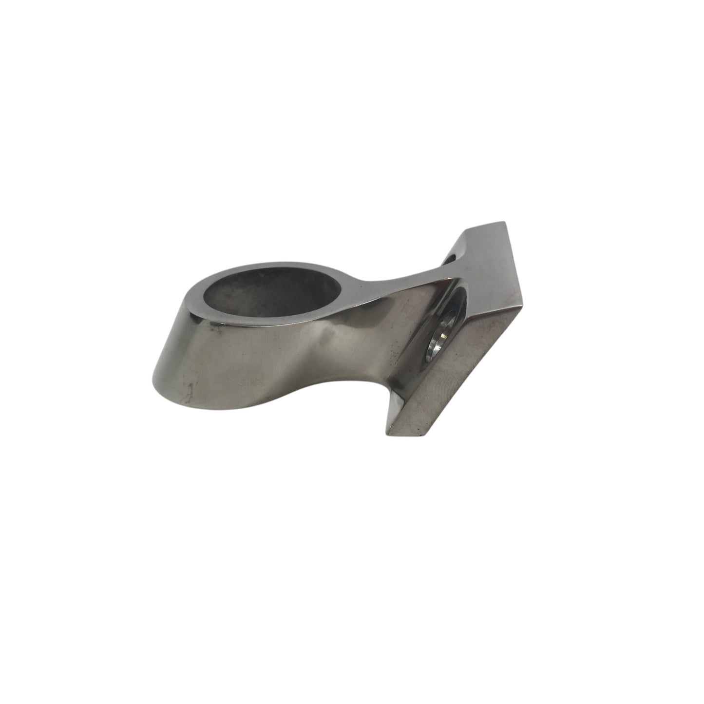 Pactrade Marine Boat Durable Stanchion Handrail Fitting SS 316 60 Deg Center 7/8" 22.2MM