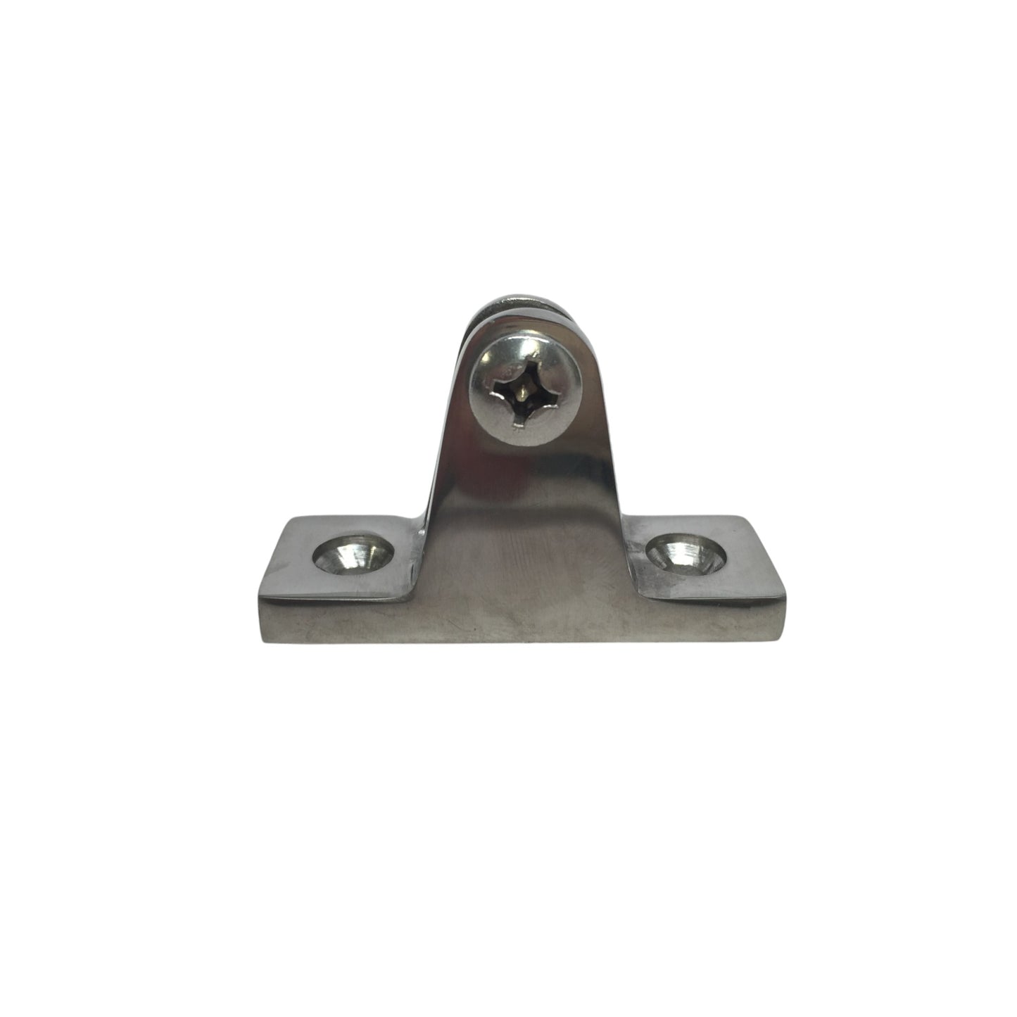 Pactrade Marine Boat Bimini Top Fitting SS 316 Angle Base Deck Hinge 7/8X2 22.2X50.8MM