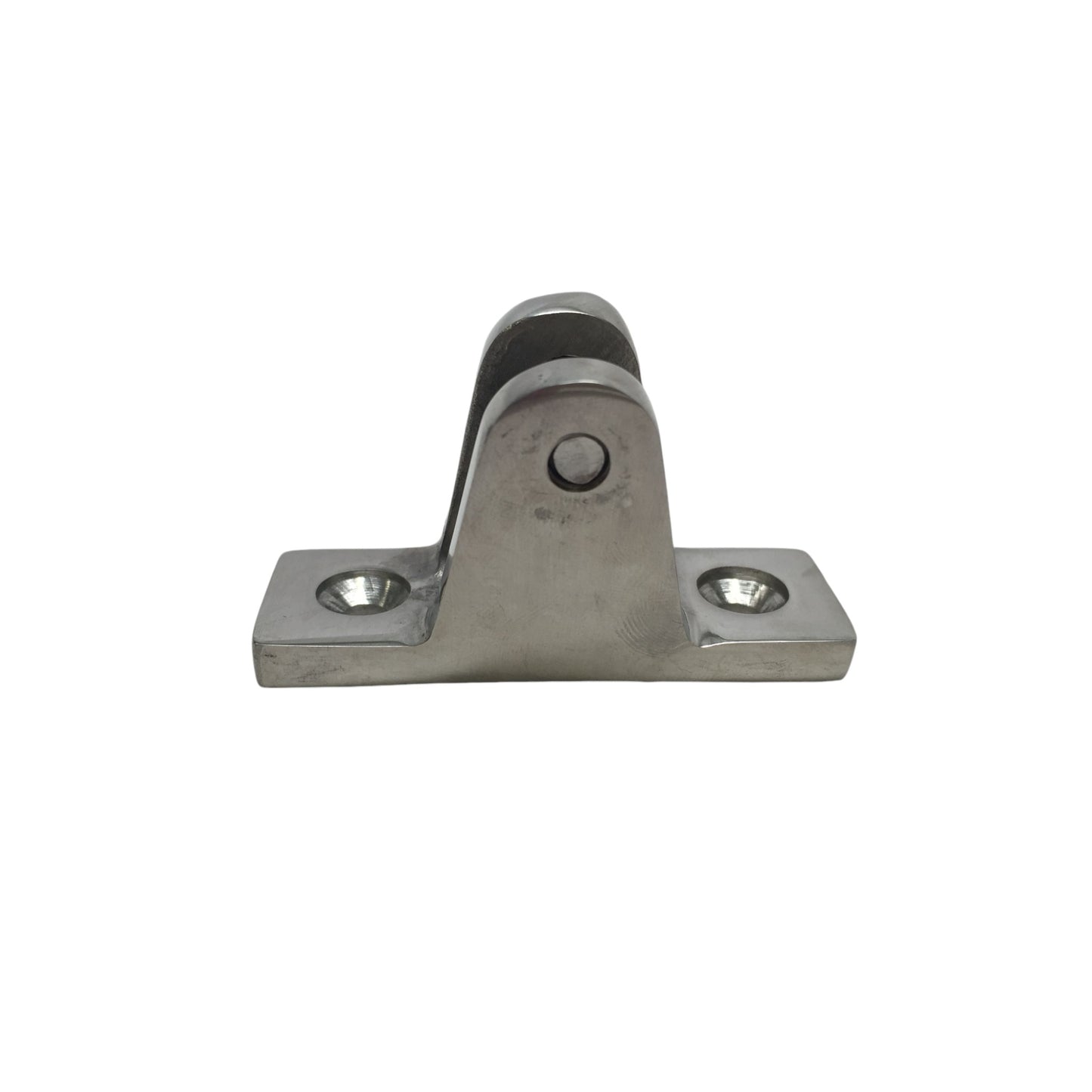 Pactrade Marine Boat Bimini Top Fitting SS 316 Angle Base Deck Hinge 7/8X2 22.2X50.8MM