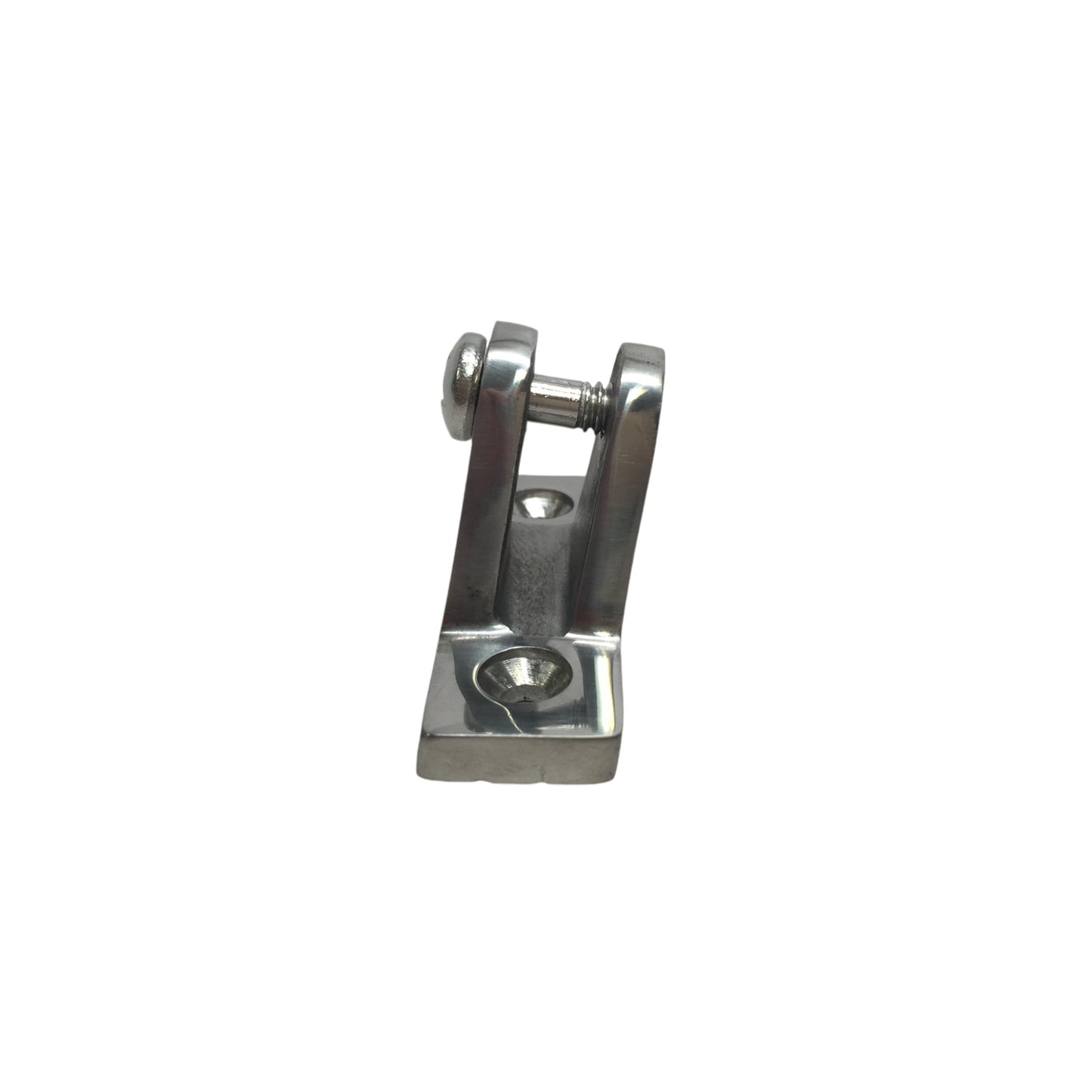 Pactrade Marine Boat Bimini Top Fitting SS 316 Angle Base Deck Hinge 7/8X2 22.2X50.8MM
