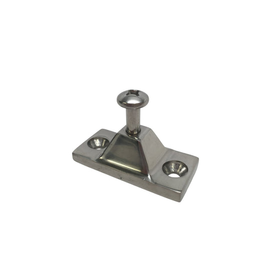 Pactrade Marine Boat Bimini Top Fitting SS316 Slide Mounted Deck Hinge 7/8X2 22.2X50.8MM