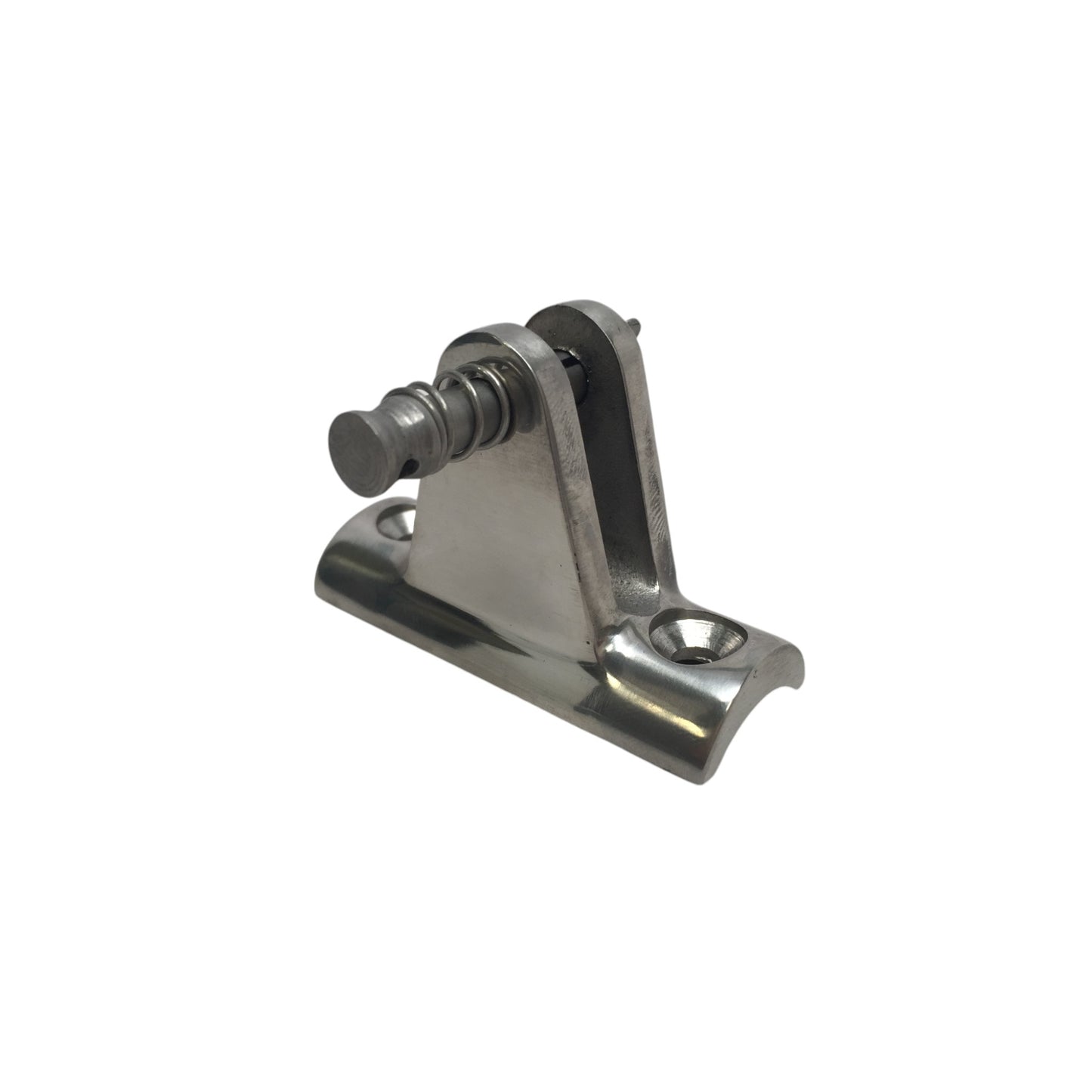 2 PCS Pactrade Marine Boat SS316 Bim Fitting Concave Base Deck Hinge Removable Pin 7/8X2"