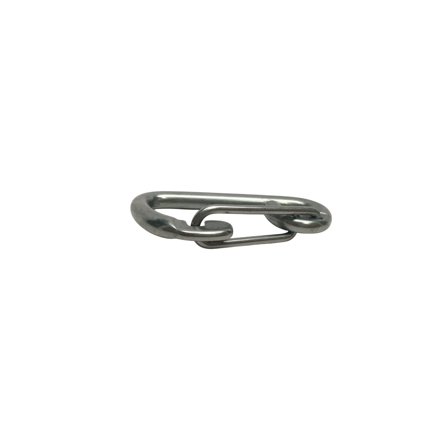Pactrade Marine Boat SS316 Rigging Secure Safety Spring Snap Hook with Eye 2 1/2"X1 1/2"