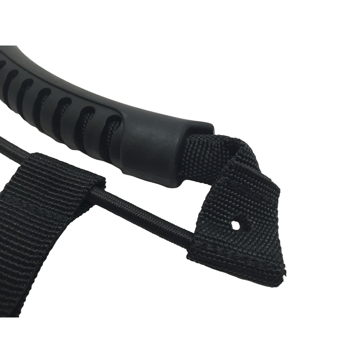 Pactrade Marine Boat Canoe Black Rubber Kayak Carry Handle Paddle Park Bungee Side Mount