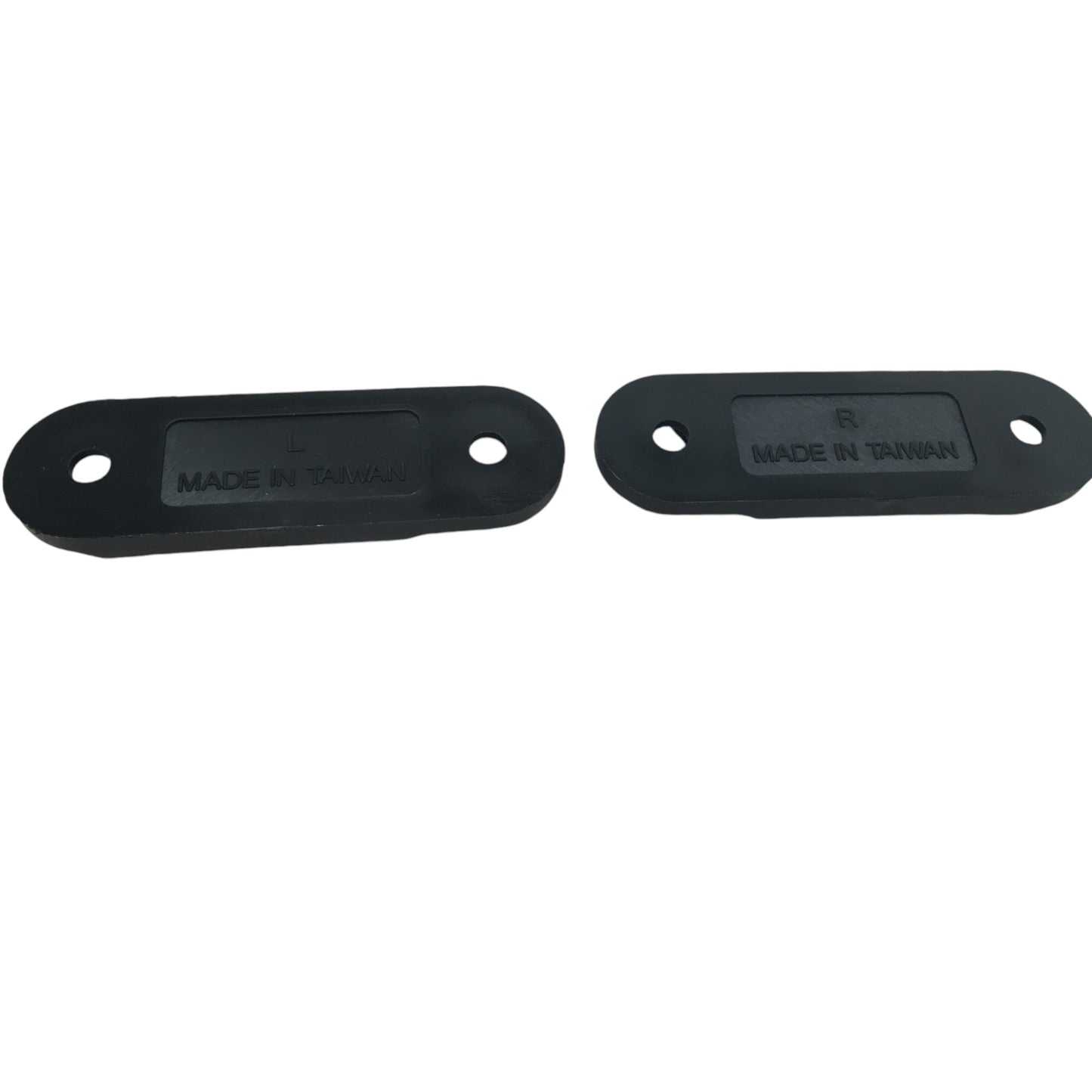 Pactrade Marine Boat Canoe Kayak Pair of Black Clam Fine Line Cleats Left Right Side