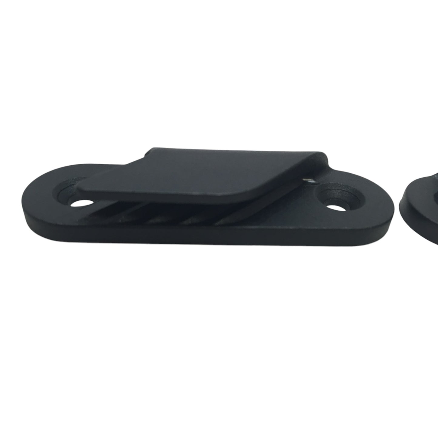 Pactrade Marine Boat Canoe Kayak Pair of Black Clam Fine Line Cleats Left Right Side