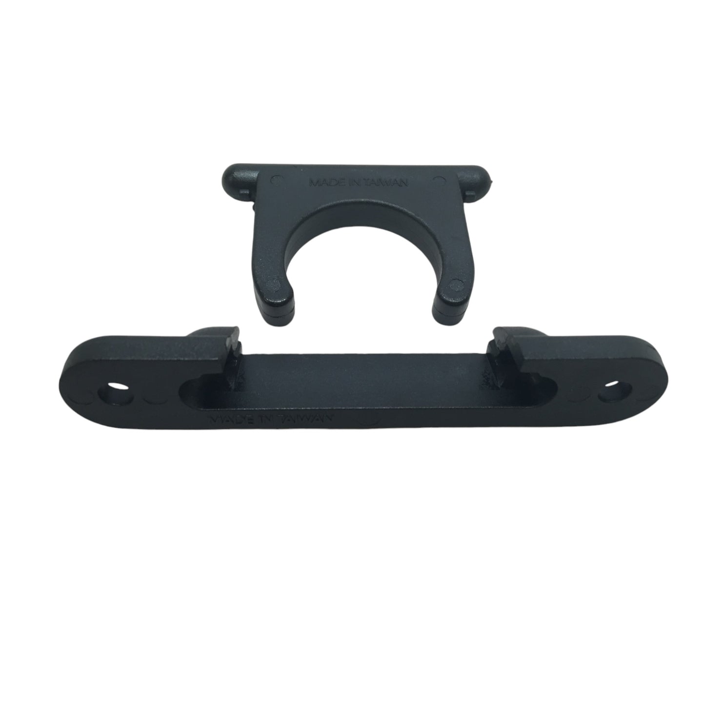 Pactrade Marine Boat Canoe Kayak Pair of Black Nylon Folding Paddle Clip 1-1/4" Diameter