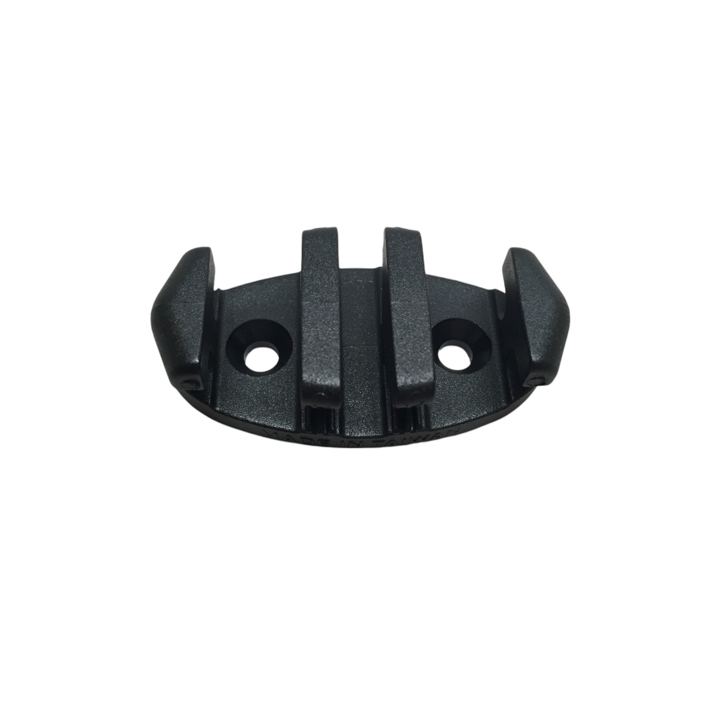 Pactrade Marine Boat Canoe Kayak Black Plastic Zigzag Anchor Cleat Secure Bow Safety Line