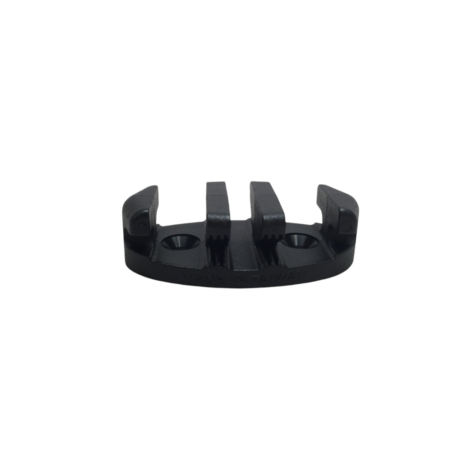 Pactrade Marine Boat Canoe Kayak Black Plastic Zigzag Anchor Cleat Secure Bow Safety Line