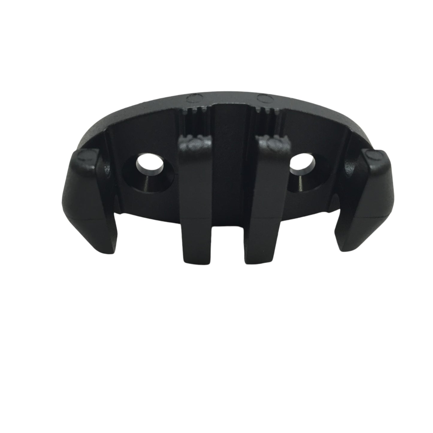 Pactrade Marine Boat Canoe Kayak Black Plastic Zigzag Anchor Cleat Secure Bow Safety Line