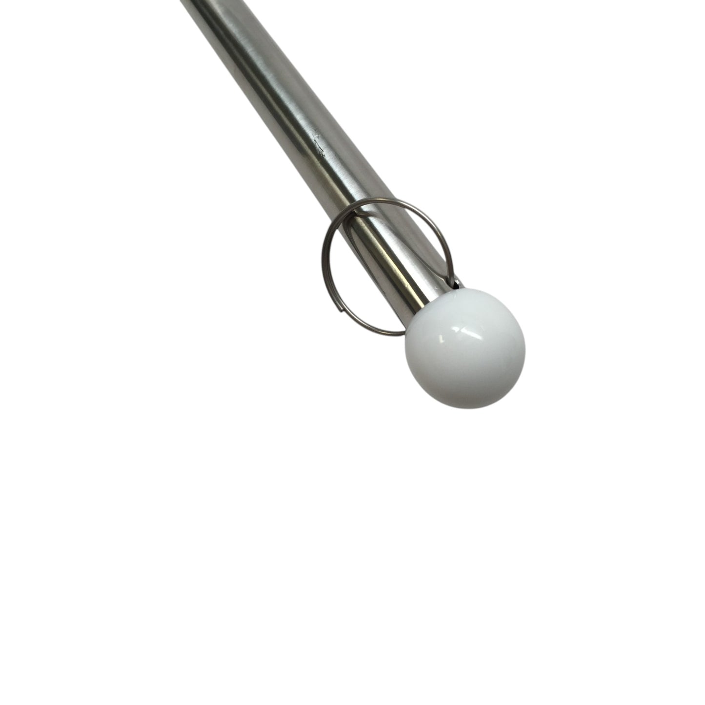Pactrade Marine Boat Kayak Durable Stainless Steel Rail Mount Flag Staff Pole 15-3/16"