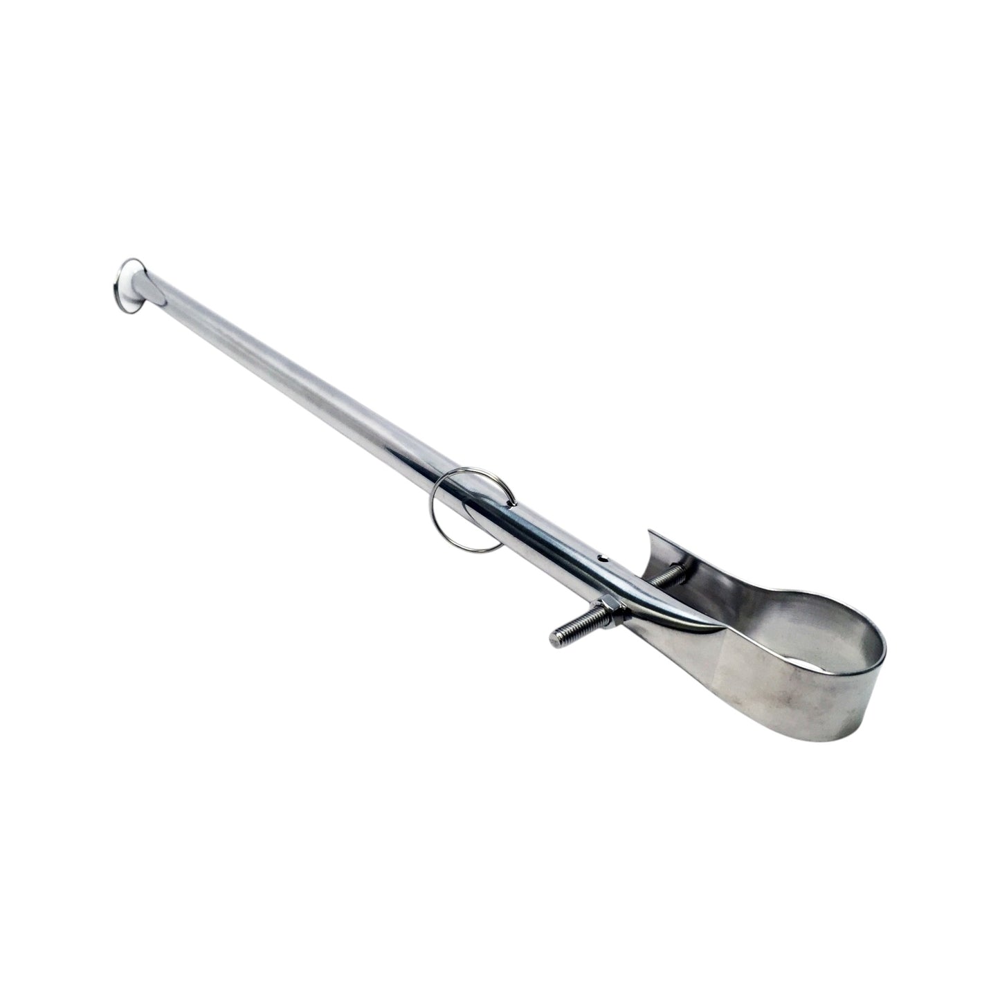 Pactrade Marine Boat American Flag USA 12"X18" Stainless Steel Rail Mount Flag Staff Pole