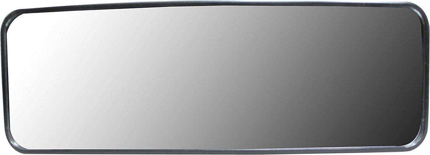 Pactrade Marine Boat Ski Wide Mirror Tinted Black Deck Windshield Mounted Dash