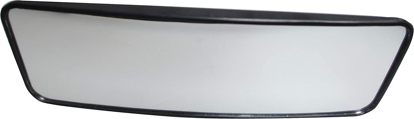 Pactrade Marine Boat Ski Wide Mirror Tinted Black Deck Windshield Mounted Dash