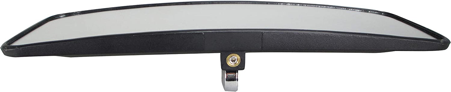 Pactrade Marine Boat Ski Wide Mirror Tinted Black Deck Windshield Mounted Dash
