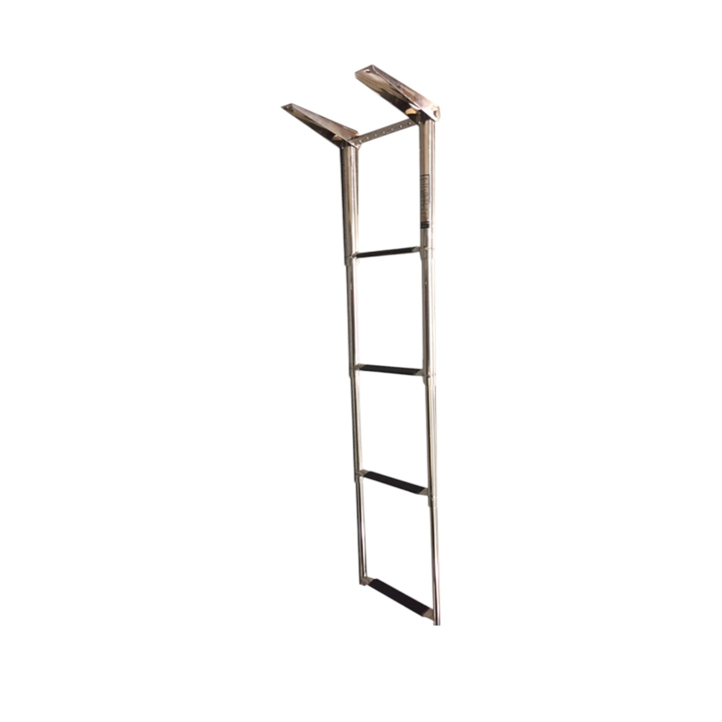 Pactrade Marine Boat Swim Stainless Steel 4 Step Telescopic Drop Ladder
