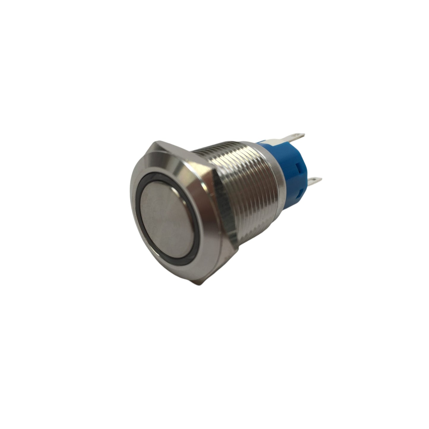 4 of Pactrade Marine SS304 Blue LED 12V Flush Light Auto On-Off Push Switch Ring Button
