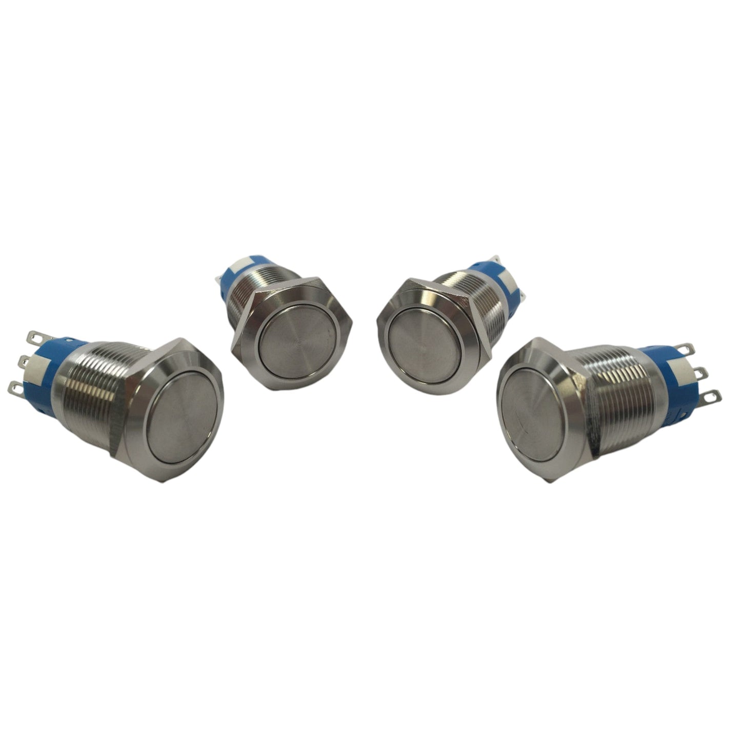 4 of Pactrade Marine Boat Trailer Stainless Steel 304 12V Auto On-Off Push Switch Button