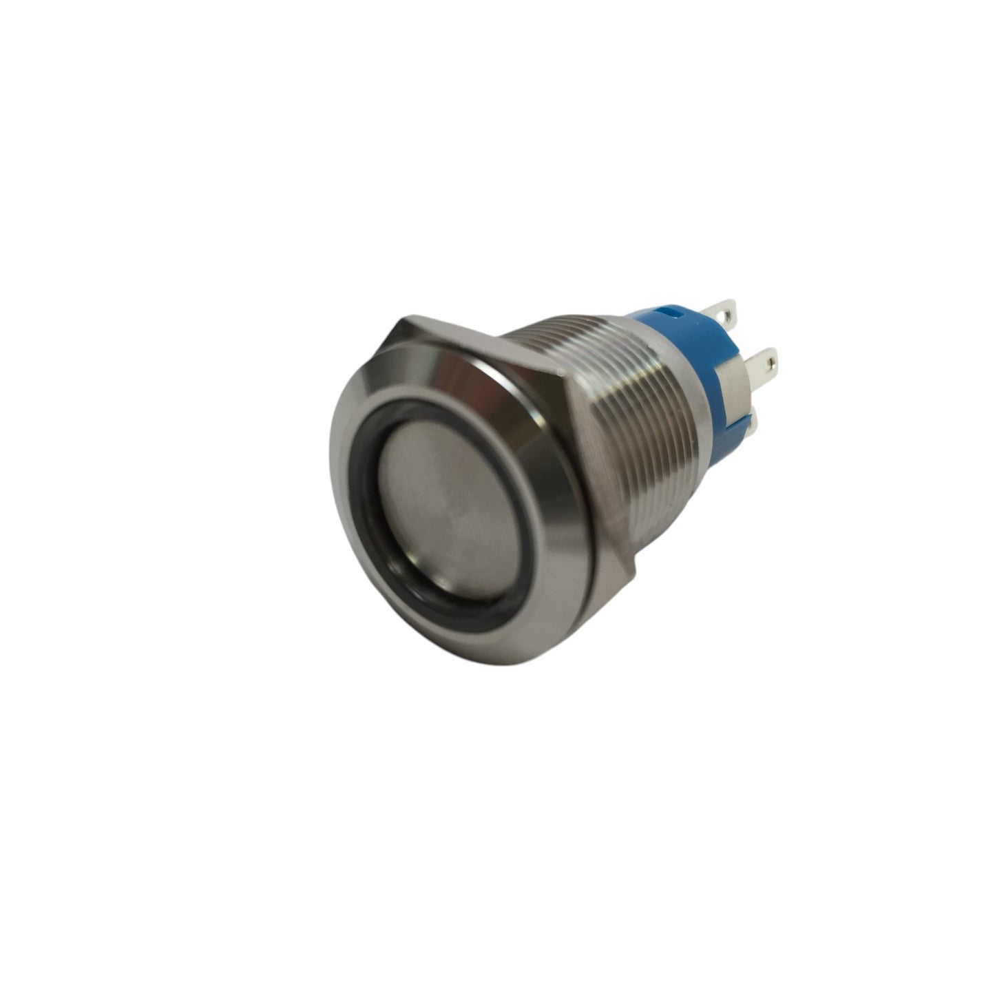 2 of Pactrade Marine Boat SS304 Red LED 12V 5A Flush Light On-Off Push Switch Ring Button