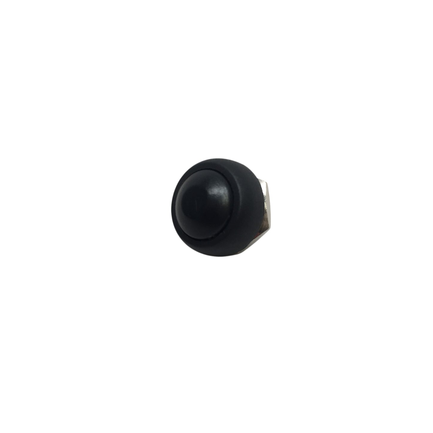 Pactrade Marine 10pcs Car Mini Round Black Push Button Switch Momentary On-Off