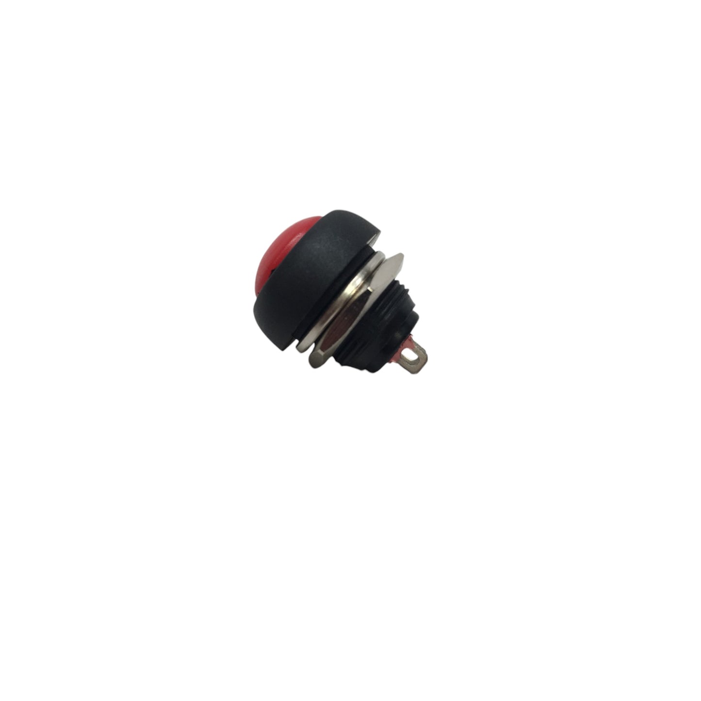 20 PCS Pactrade Marine Boat Car 12MM Mini Round Red Push Button Switch Momentary ON-OFF